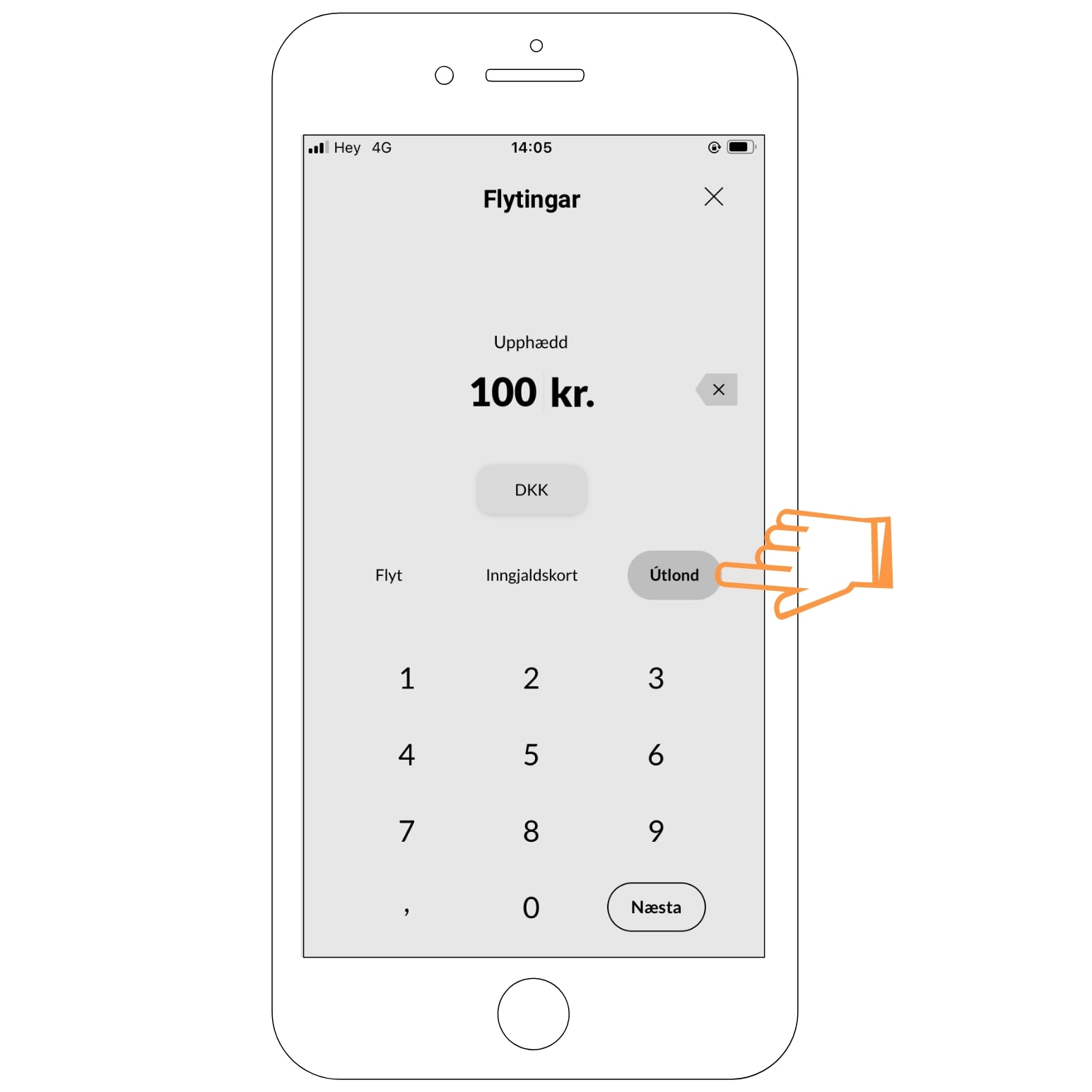 Uttanlandaflytingar, mobil stig 2